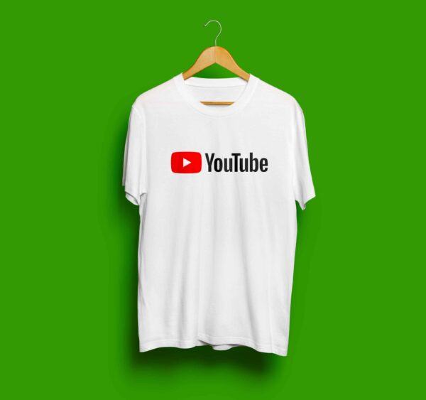 youtube printed t-shirt